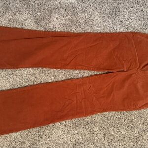 Maeve Terracotta Corduroy Pants